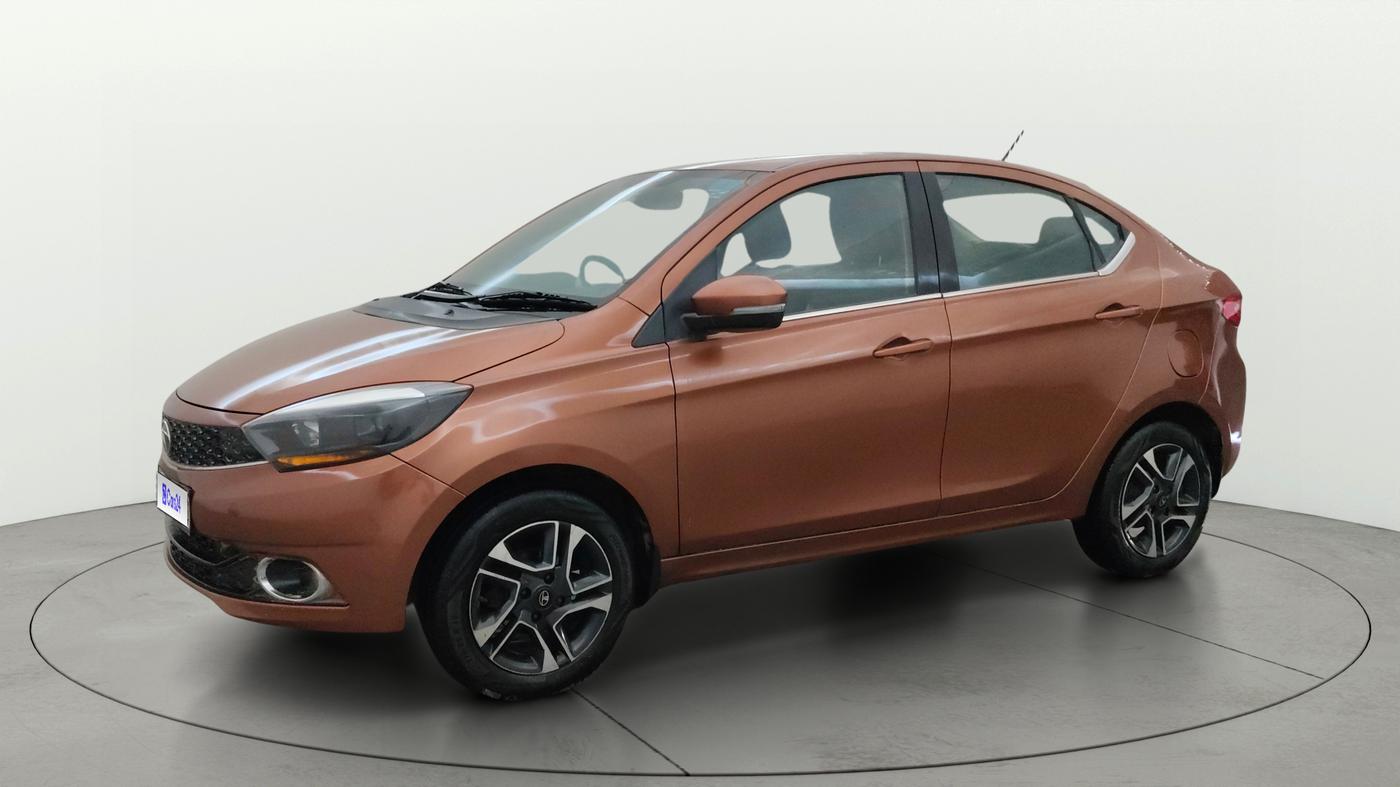 2017 Tata TIGOR XZ (O) PETROL, Petrol, Manual, 54,989 km, Left Front Diagonal
