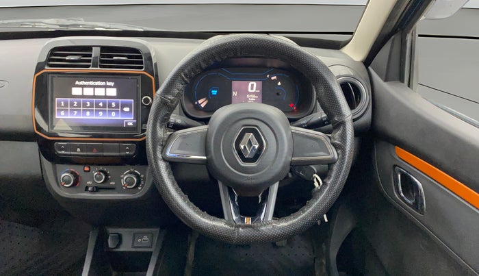 2022 Renault Kwid CLIMBER 1.0 AMT (O), Petrol, Automatic, 15,450 km, Steering Wheel Close Up