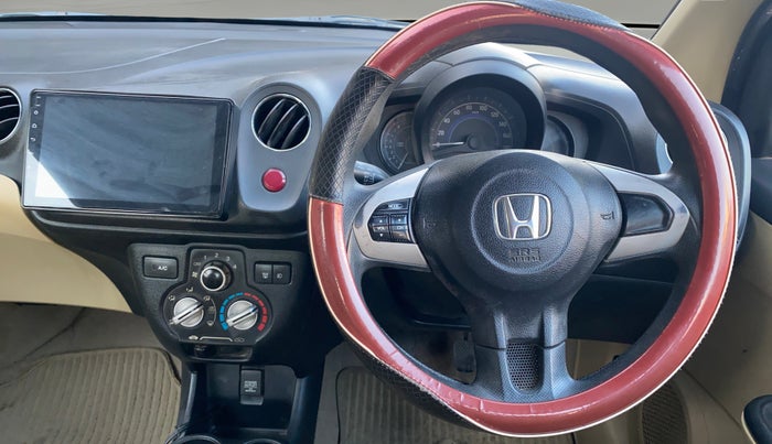 2015 Honda Brio VX MT, Petrol, Manual, 73,782 km, Steering Wheel Close Up