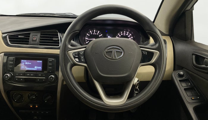 2015 Tata Zest XMS PETROL, Petrol, Manual, 70,846 km, Steering Wheel Close Up