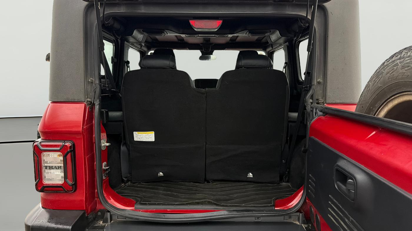 2021 Mahindra Thar LX PETROL HT 4WD AT, Petrol, Automatic, 34,634 km, Boot Open Zoomed View
