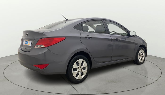 2016 Hyundai Verna 1.4 VTVT, Petrol, Manual, 1,16,477 km, Right Back Diagonal