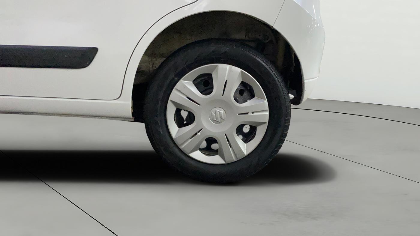 2013 Maruti Wagon R 1.0 VXI, Petrol, Manual, 87,989 km, Left Rear Wheel