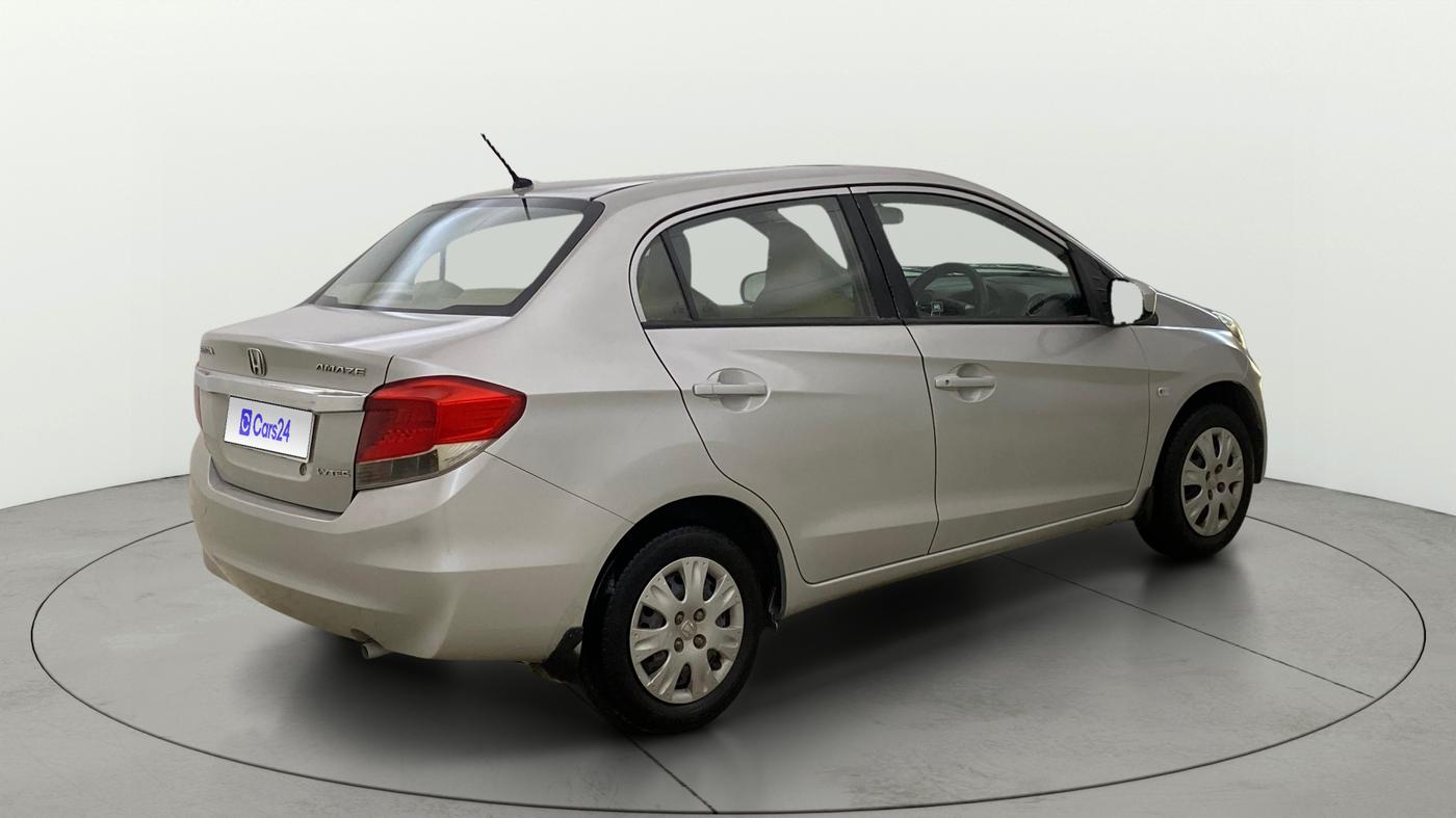 2013 Honda Amaze 1.2L I-VTEC S, Petrol, Manual, 89,395 km, Right Back Diagonal