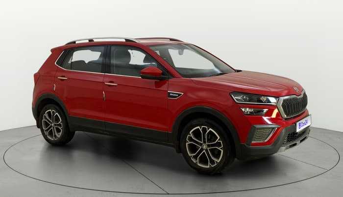 2022 Skoda KUSHAQ STYLE 1.0L TSI MT, Petrol, Manual, 35,345 km, Right Front Diagonal