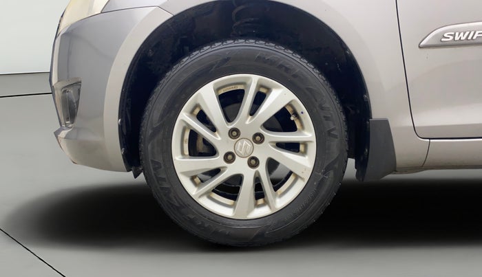 2013 Maruti Swift ZXI, Petrol, Manual, 81,990 km, Left Front Wheel