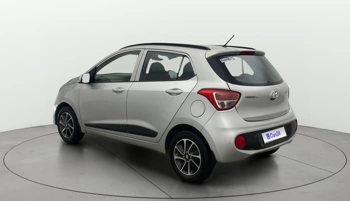 2017 Hyundai Grand i10 SPORTZ (O) AT 1.2 KAPPA VTVT, Petrol, Automatic, 83,522 km, Left Back Diagonal