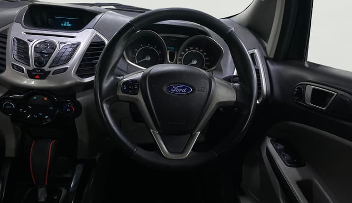 2014 Ford Ecosport TITANIUM 1.5L PETROL AT, Petrol, Automatic, 74,697 km, Steering Wheel Close Up