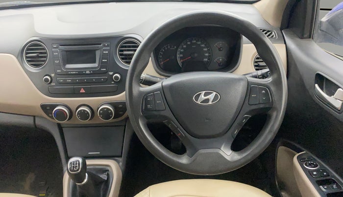 2015 Hyundai Xcent S (O) 1.2, Petrol, Manual, 86,932 km, Steering Wheel Close Up