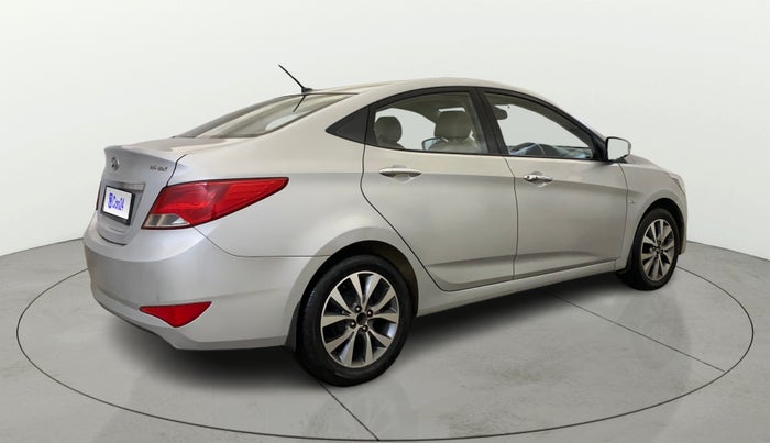 2015 Hyundai Verna FLUIDIC 4S 1.6 VTVT SX, Petrol, Manual, 68,525 km, Right Back Diagonal