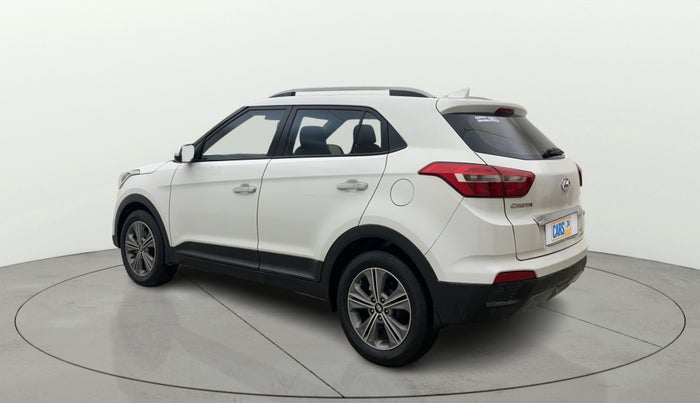 2017 Hyundai Creta SX PLUS AT 1.6 DIESEL, Diesel, Automatic, 89,988 km, Left Back Diagonal