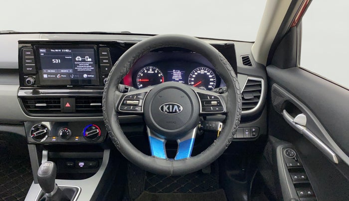 2020 KIA SELTOS HTK 1.5 PETROL, Petrol, Manual, 22,840 km, Steering Wheel Close Up