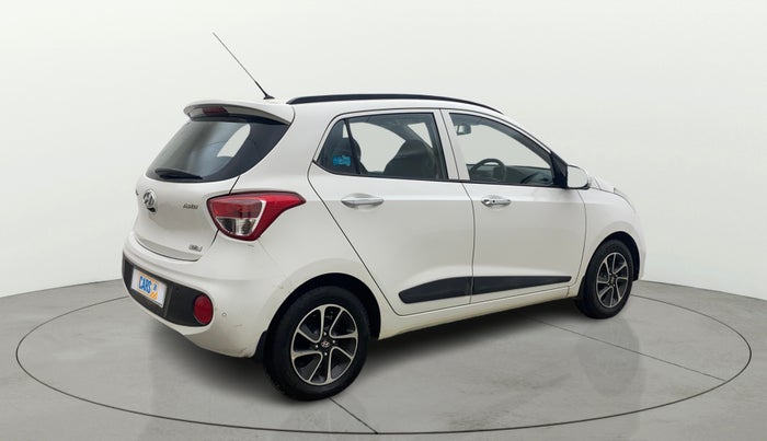 2017 Hyundai Grand i10 ASTA 1.2 KAPPA VTVT, Petrol, Manual, 65,910 km, Right Back Diagonal