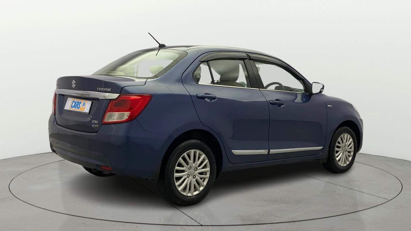 2018 Maruti Dzire ZXI AMT, Petrol, Automatic, 47,353 km, Right Back Diagonal