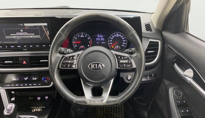 2021 KIA SELTOS HTX ANNIVERSARY EDITION 1.5 PETROL, Petrol, Manual, 61,904 km, Steering Wheel Close Up