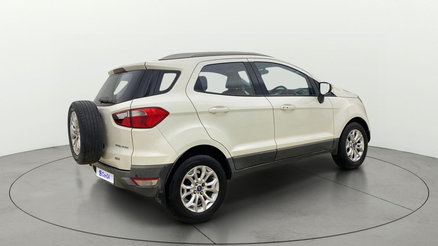 2016 Ford Ecosport TITANIUM 1.5L DIESEL, Diesel, Manual, 1,37,484 km, Right Back Diagonal