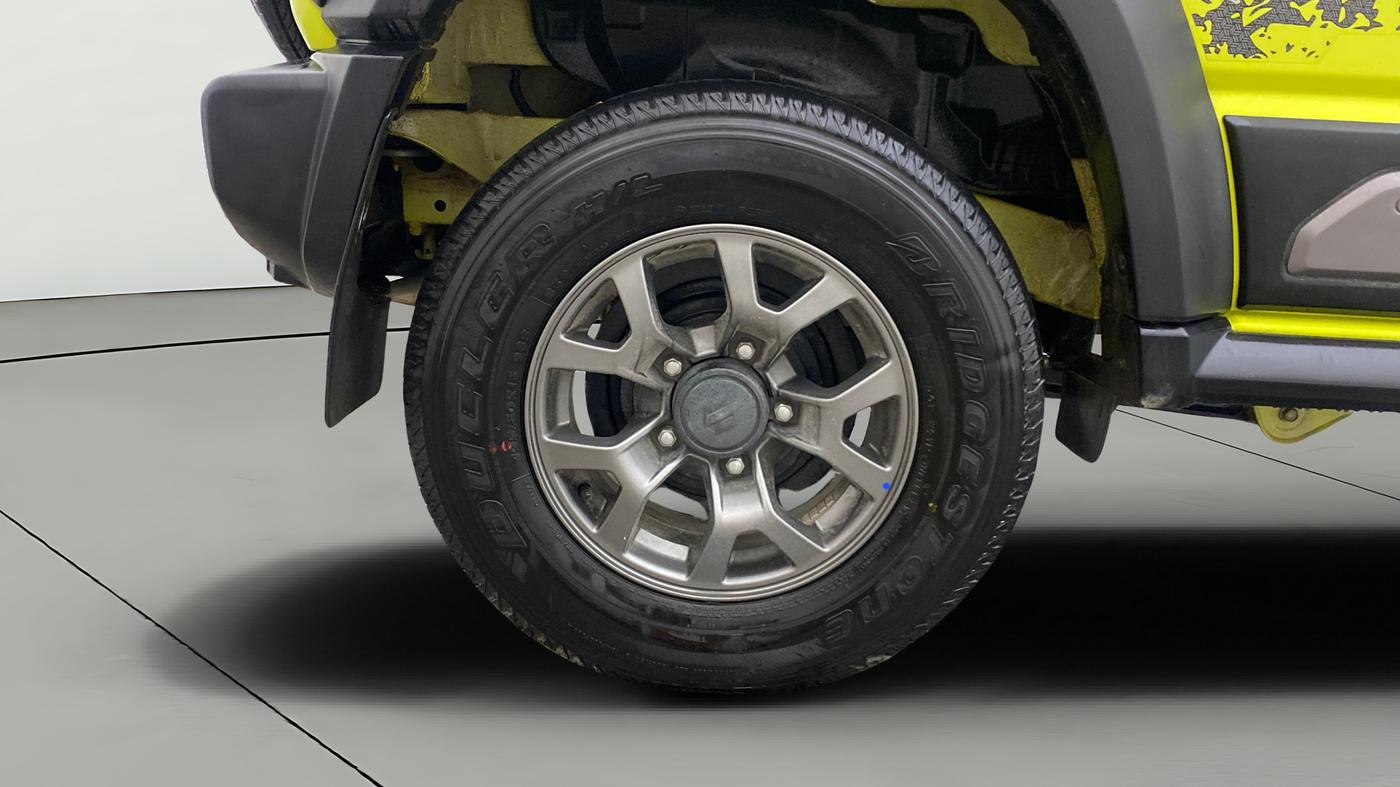 2023 Maruti JIMNY ALPHA ALL GRIP PRO MT DUAL TONE, Petrol, Manual, 7,617 km, Right Rear Wheel