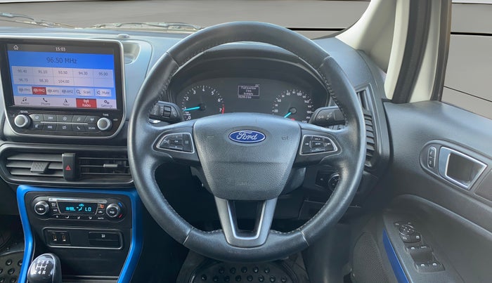2018 Ford Ecosport TITANIUM 1.5L SIGNATURE EDITION (SUNROOF) PETROL, Petrol, Manual, 38,250 km, Steering Wheel Close Up