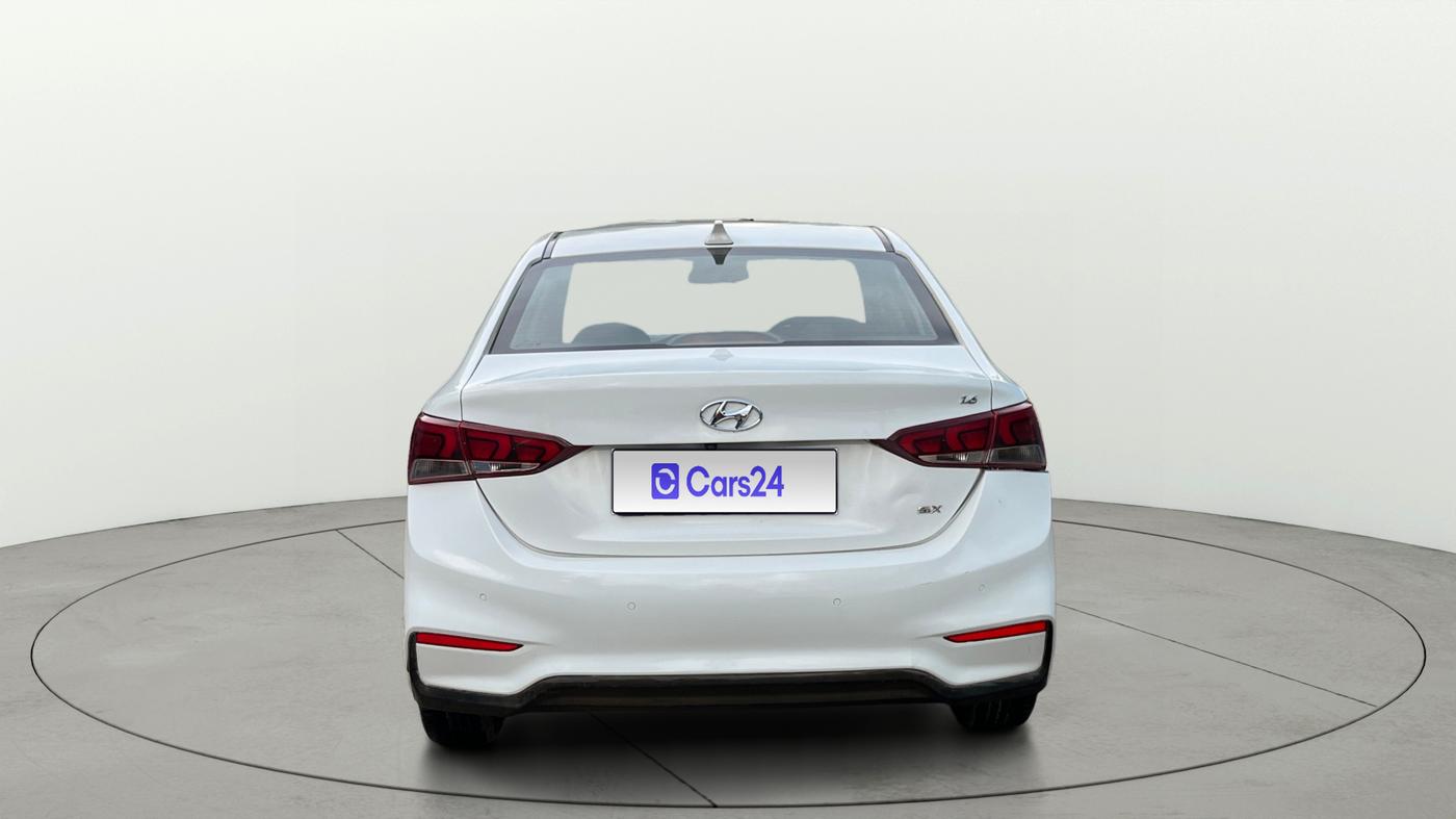 2019 Hyundai Verna 1.6 VTVT SX, Petrol, Manual, 59,233 km, Back/Rear