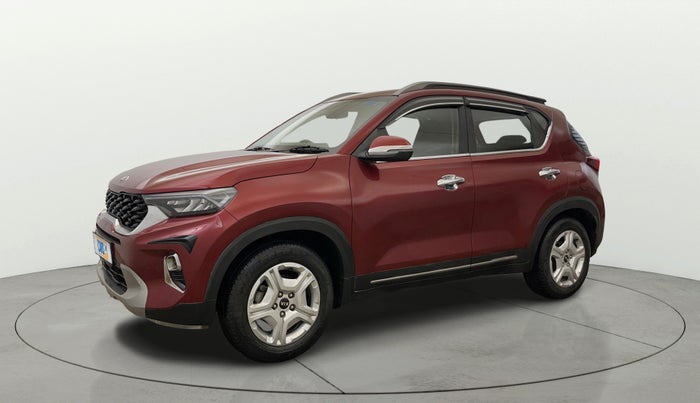 2021 KIA SONET HTX 1.0 IMT, Petrol, Manual, 40,394 km, Left Front Diagonal