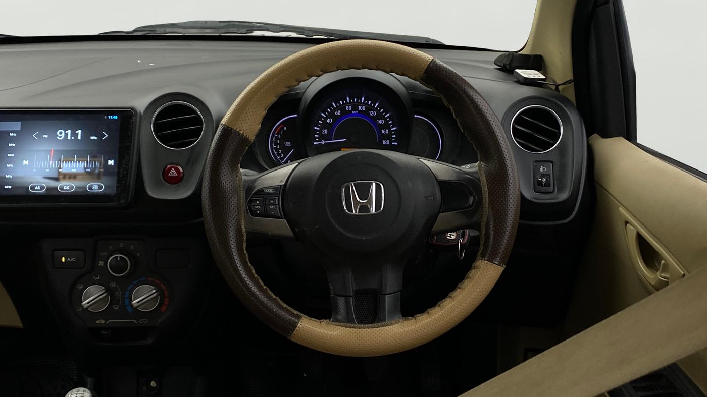 2015 Honda Amaze 1.2L I-VTEC S, Petrol, Manual, 36,407 km, Steering Wheel Close Up