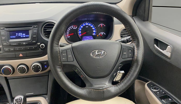 2015 Hyundai Xcent SX 1.2, Petrol, Manual, 76,403 km, Steering Wheel Close Up
