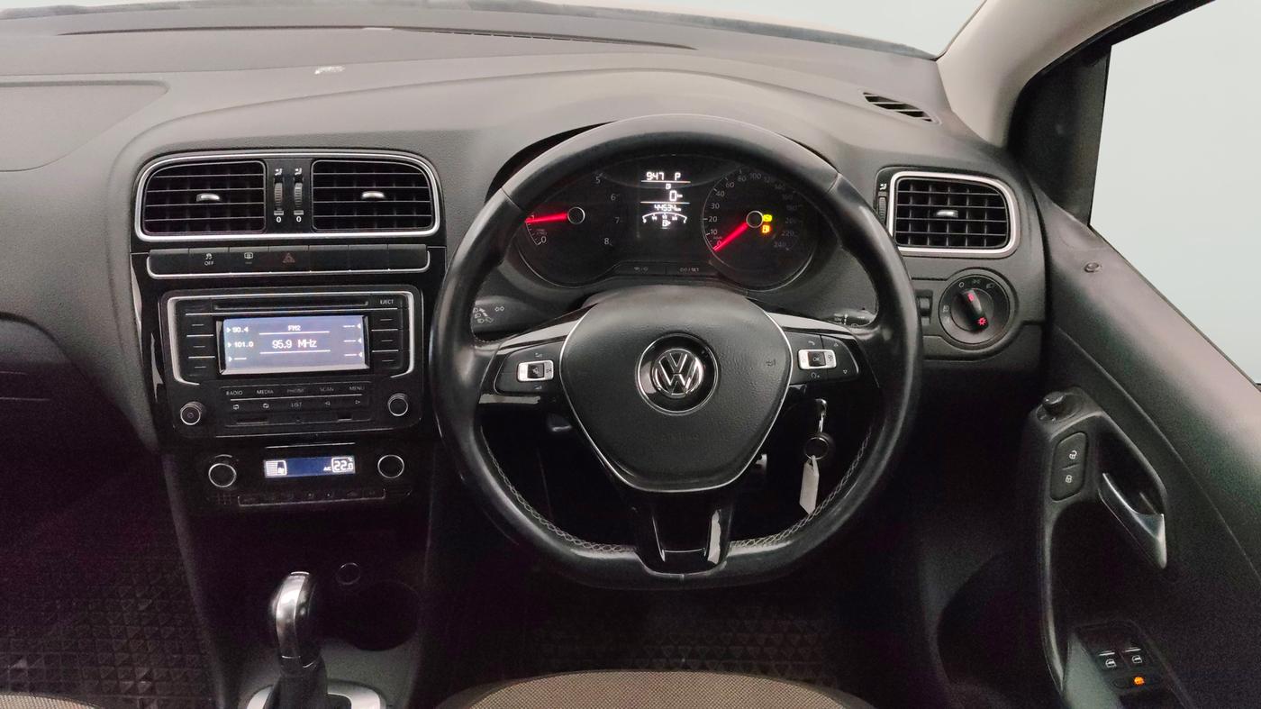 2015 Volkswagen Polo GT TSI AT, Petrol, Automatic, 44,566 km, Steering Wheel Close Up