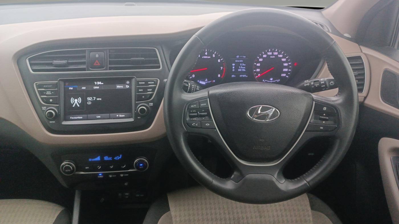 2020 Hyundai Elite i20 ASTA 1.2 (O), Petrol, Manual, 49,187 km, Steering Wheel Close Up