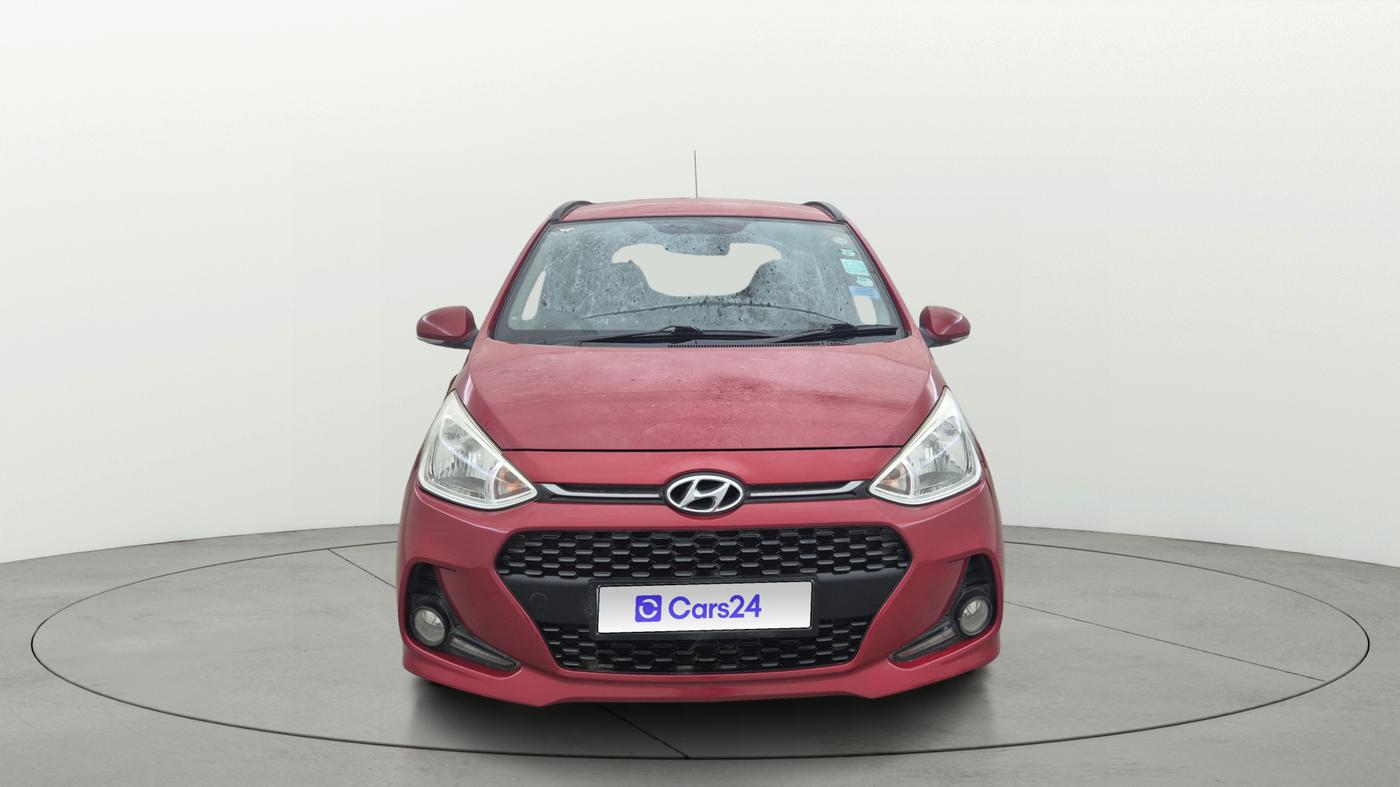 2018 Hyundai Grand i10 SPORTZ AT 1.2 KAPPA VTVT, Petrol, Automatic, 40,843 km, Front