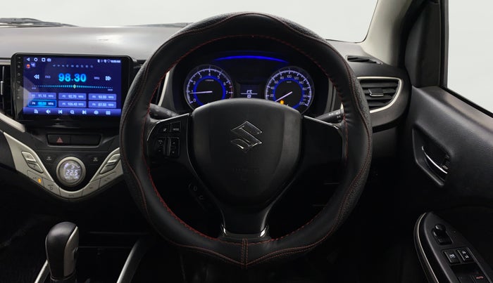 2017 Maruti Baleno DELTA CVT PETROL 1.2, Petrol, Automatic, 79,729 km, Steering Wheel Close Up