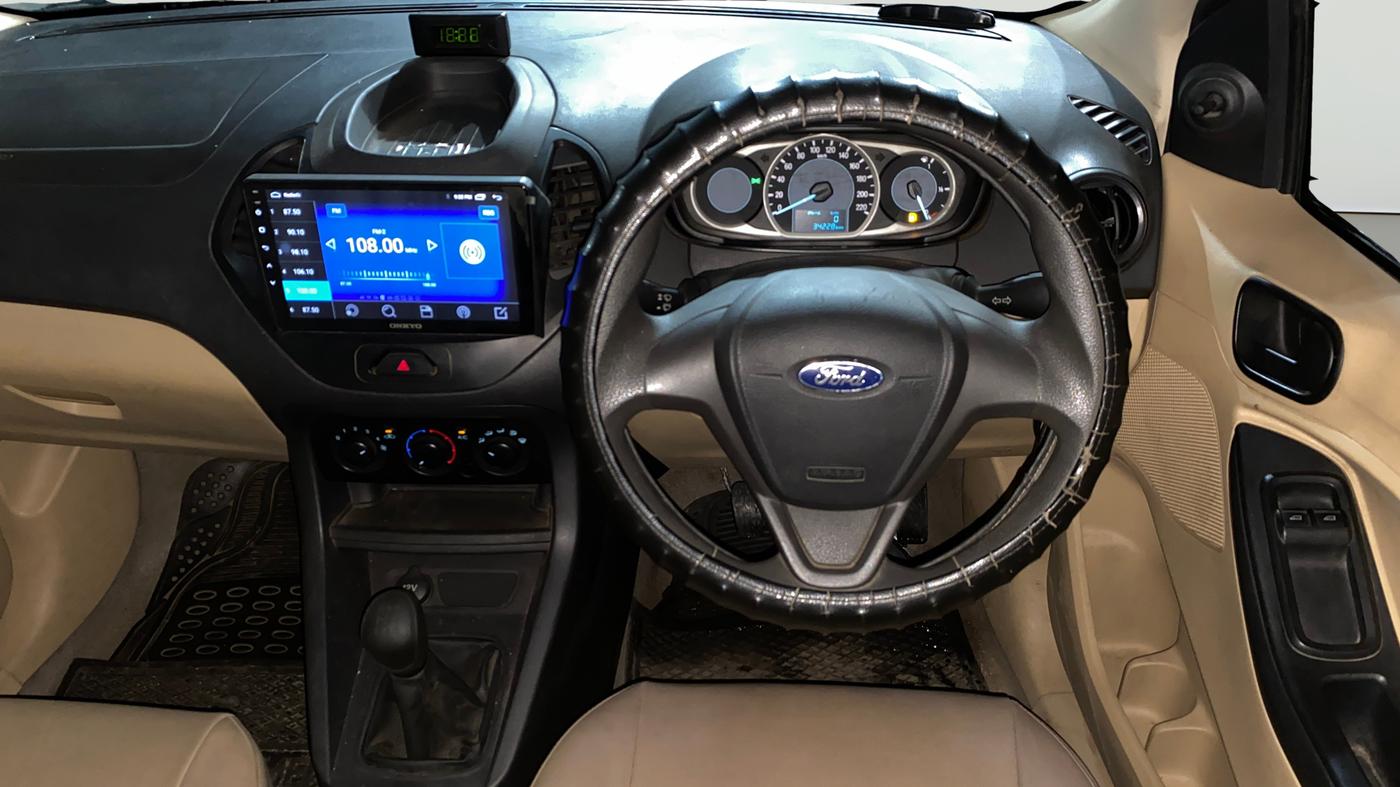 2017 Ford Figo Aspire AMBIENTE 1.2 PETROL, Petrol, Manual, 34,224 km, Steering Wheel Close Up