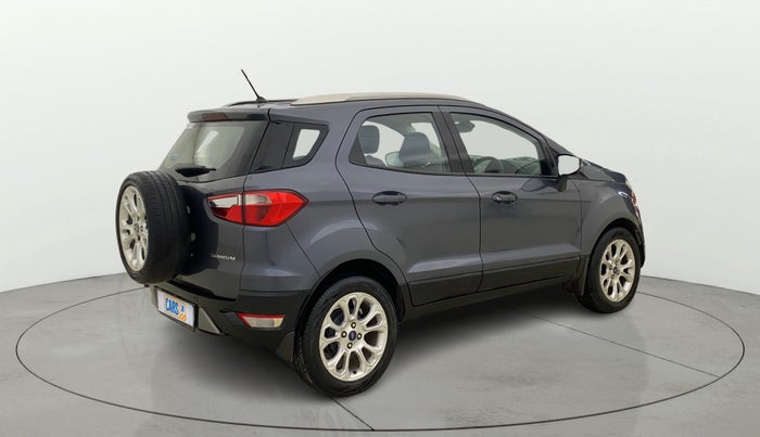 2017 Ford Ecosport TITANIUM + 1.5L PETROL AT, Petrol, Automatic, 75,205 km, Right Back Diagonal