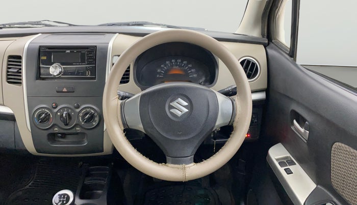 2013 Maruti Wagon R 1.0 LXI CNG, CNG, Manual, 44,768 km, Steering Wheel Close Up