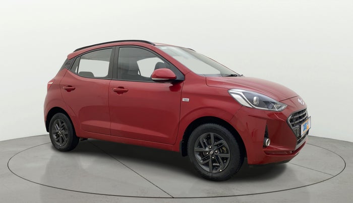2020 Hyundai GRAND I10 NIOS SPORTZ AMT 1.2 KAPPA VTVT, Petrol, Automatic, 24,643 km, Right Front Diagonal