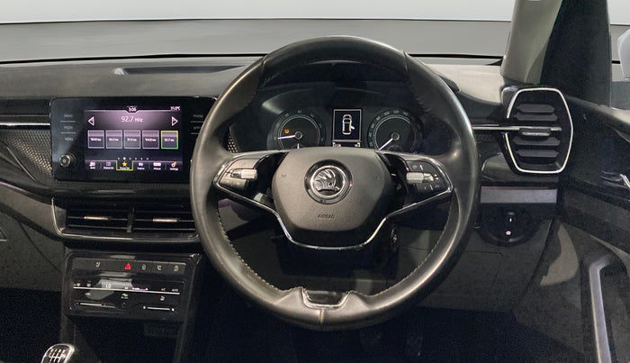 2022 Skoda KUSHAQ STYLE 1.0L TSI MT, Petrol, Manual, 33,107 km, Steering Wheel Close Up