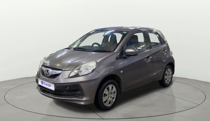 2014 Honda Brio S MT, Petrol, Manual, 65,474 km, Left Front Diagonal