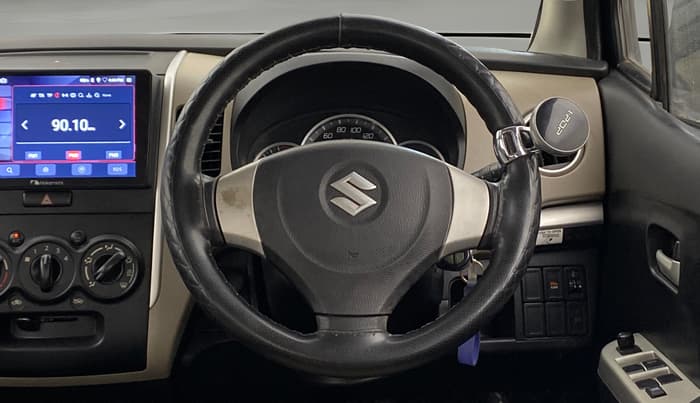 2016 Maruti Wagon R 1.0 VXI, Petrol, Manual, 15,256 km, Steering Wheel Close Up
