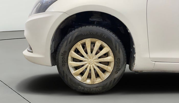 2015 Maruti Swift Dzire VXI, CNG, Manual, 91,388 km, Left Front Wheel