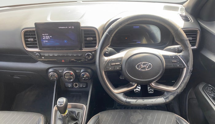 2023 Hyundai VENUE SX 1.2 KNIGHT EDITION, Petrol, Manual, 61,051 km, Steering Wheel Close Up