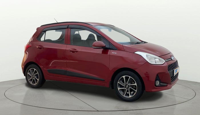 2018 Hyundai Grand i10 SPORTZ AT 1.2 KAPPA VTVT, Petrol, Automatic, 69,982 km, Right Front Diagonal