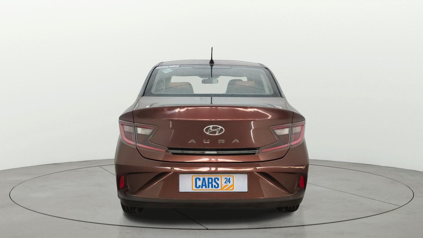 2022 Hyundai AURA S 1.2 CNG, CNG, Manual, 27,951 km, Back/Rear
