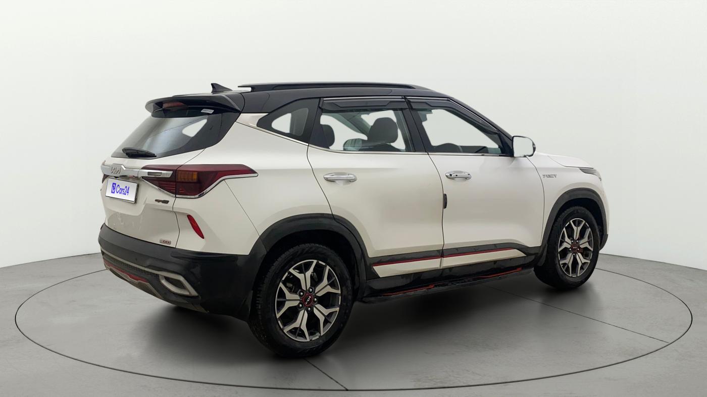 2021 KIA SELTOS GTX PLUS DCT 1.4 PETROL, Petrol, Automatic, 74,490 km, Right Back Diagonal
