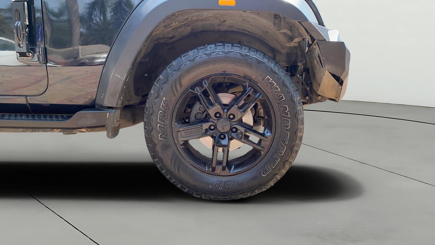 2023 Mahindra Thar LX PETROL HT 4WD AT, Petrol, Automatic, 65,165 km, Right Front Wheel