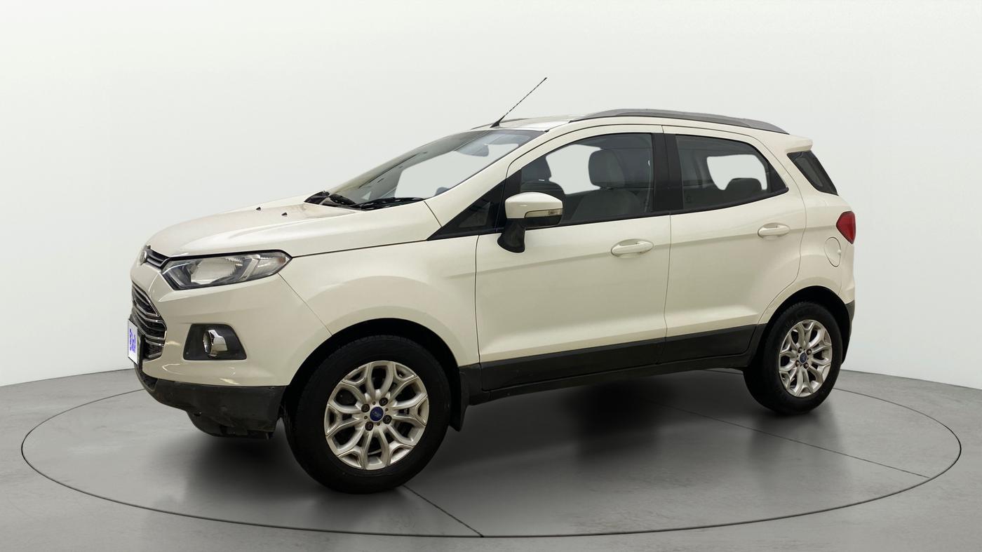 2014 Ford Ecosport TITANIUM 1.5L DIESEL, Diesel, Manual, 1,09,757 km, Left Front Diagonal