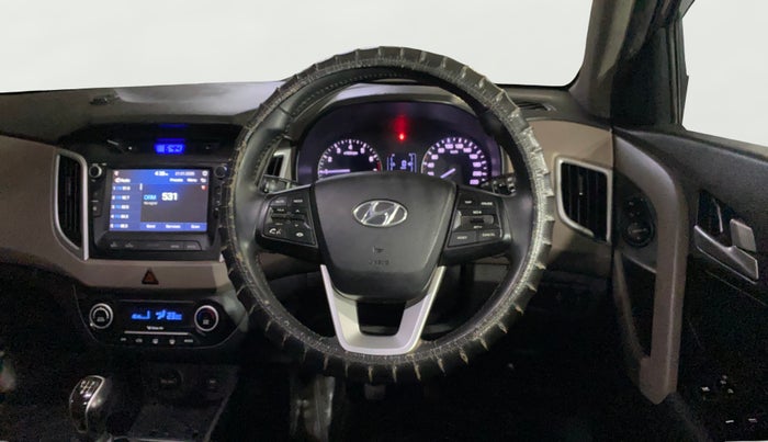 2018 Hyundai Creta SX PLUS 1.6 PETROL, Petrol, Manual, 98,265 km, Steering Wheel Close Up