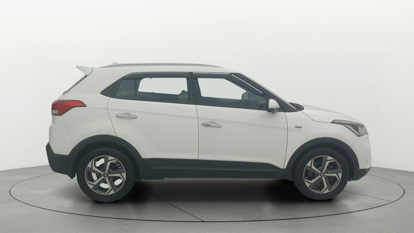 2018 Hyundai Creta SX AT 1.6 DIESEL, Diesel, Automatic, 1,27,141 km, Right Side View