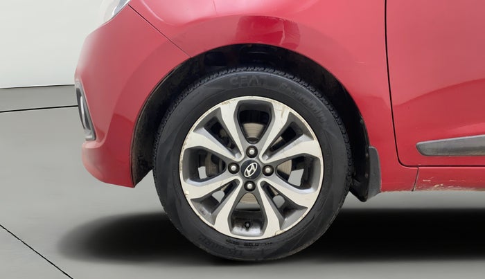2014 Hyundai Xcent SX AT 1.2 (O), Petrol, Automatic, 52,499 km, Left Front Wheel