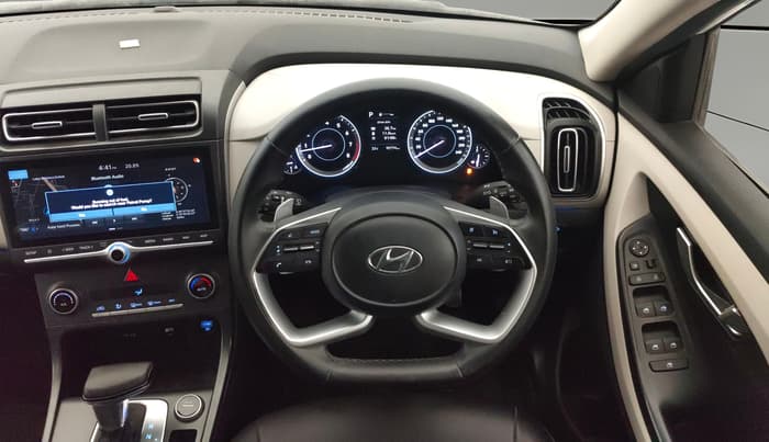 2020 Hyundai Creta SX IVT 1.5 PETROL, Petrol, Automatic, 95,734 km, Steering Wheel Close Up
