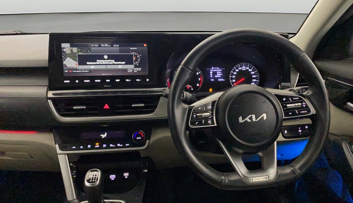 2022 KIA SELTOS HTX PETROL 1.5, Petrol, Manual, 35,386 km, Steering Wheel Close Up