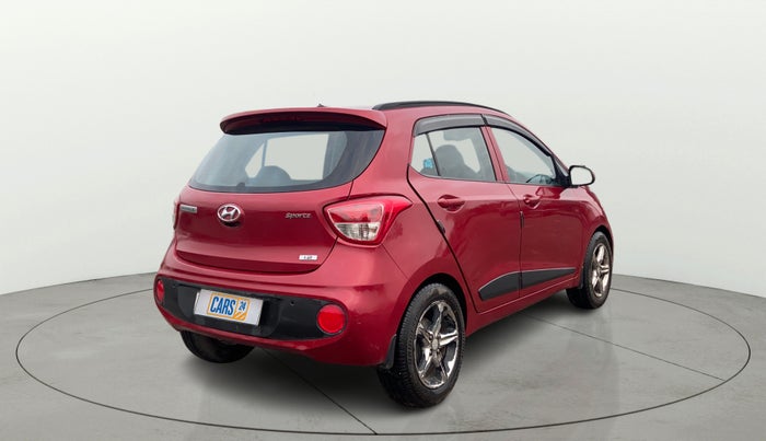2018 Hyundai Grand i10 SPORTZ 1.2 KAPPA VTVT, Petrol, Manual, 48,054 km, Right Back Diagonal